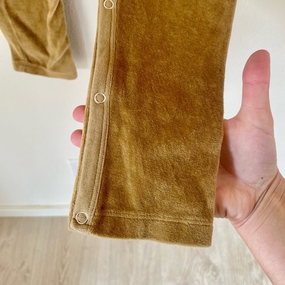 • Kate quinn• mustard velvet one piece romper - Picture 4 of 7